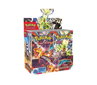 Display 36 Boosters sous scellés - Flammes Obsidiennes SV03 - FR