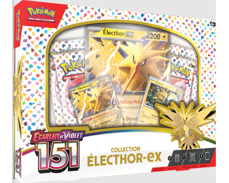 Coffret Pokémon EV3.5 - 151 - ÉLECTHOR-EX