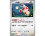 Spinda Pv 80 151/182 - Carte Commune Reverse - Écarlate et Violet Faille Paradoxe