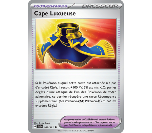 Outil Cape Luxueuse 166/182 - Carte Peu Commune - Écarlate et Violet Faille Paradoxe