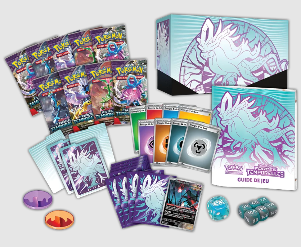Carte à collectionner Pokémon Cofet ex Collection Illustration Spéciale 5 boosters EV65 Ecarlate et Violet Fable Nébuleuse - Carte à collectionner | Soldes fnac Suisse