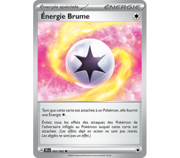 Énergie Brume 161/162 - Carte Peu Commune - Écarlate et Violet Forces Temporelles