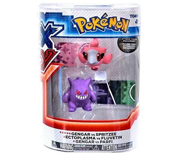 Figurine Pokémon XY - Ectoplasma et Fuvetin