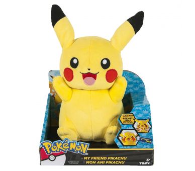 Pokémon - Peluche intérative - Mon ami Pikachu