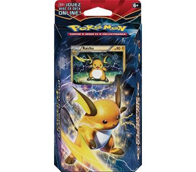 Starter Pokémon Xy 08 Impulsion Turbo : Flamme Etincelante Raichu 60 cartes prédéfinies