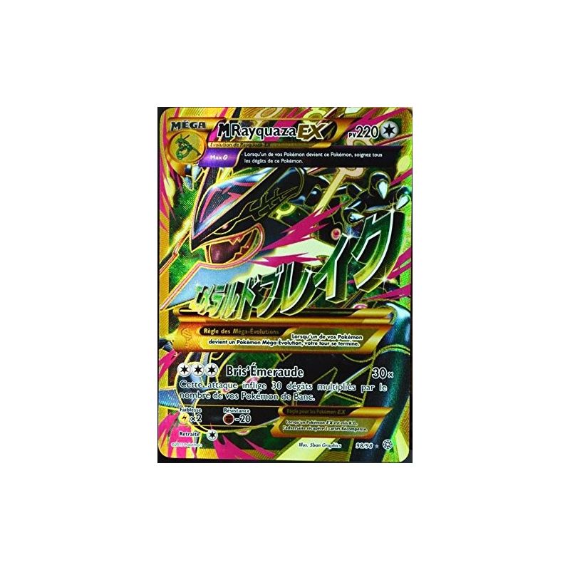 Mega Rayquaza Ex Shiny em Perfeito Estado