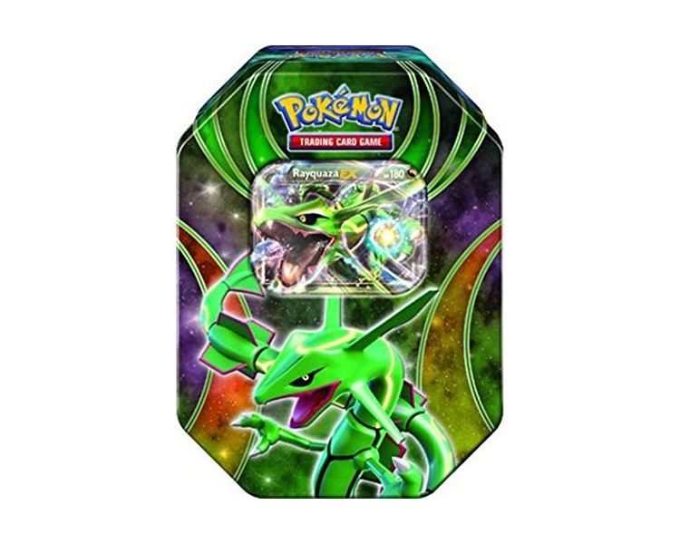 BOITE À GOUTER Pokémon en métal (2005) Pokebox Deoxys Rayquaza