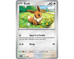 Évoli Pv 60 113/142 - Carte Commune - Écarlate et Violet Couronne Stellaire