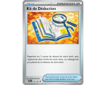 Objet Pokémon Kit de Déduction 171/191 - Carte Peu Commune - Écarlate et Violet Étincelles Déferlantes