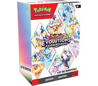 Bundle 6 Boosters Évolution Prismatique 8.5