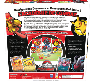 Pokémon : Coffret Académie de Combat V3