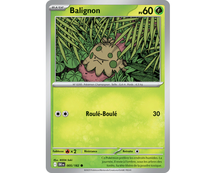 Balignon Pv 70 005/182 – Carte Commune Reverse – Écarlate et Violet Rivalités Destinées Balignon Pv 70 005/182 – Carte Commune Reverse – Écarlate et Violet Rivalités Destinées