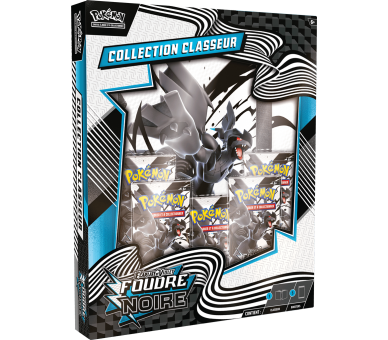 Coffret 5 Boosters - EV10.5 Ecarlate et Violet - Foudre Noire - Collection Classeur