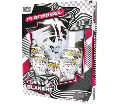 Coffret 5 Boosters - EV10.5 Ecarlate et Violet - Flamme Blanche - Collection Classeur
