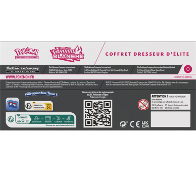 Coffret Dresseur d'Elite - EV10.5 Ecarlate et Violet - Flamme Blanche