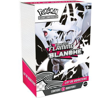 Coffret Bundle 6 Boosters - EV10.5 Ecarlate et Violet - Flammes Blanches