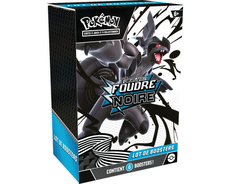Coffret Bundle 6 Boosters - EV10.5 Ecarlate et Violet - Foudre Noir