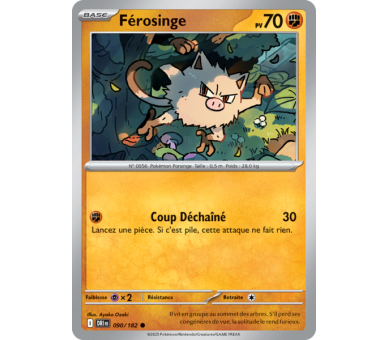Férosinge Pv 70 90/182 – Carte Commune – Écarlate et Violet Rivalités Destinées