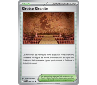 Stade Grotte Granite 166/182 – Carte Peu Commune – Écarlate et Violet Rivalités Destinées