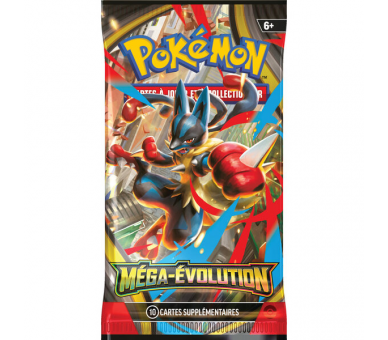 1 Booster sous blister Pokémon – ME01 Méga-Évolution