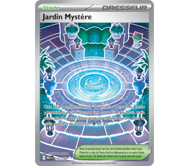 Stade Jardin Mystère 172/132 - Carte Secrète Ultra Rare - Méga-Évolution