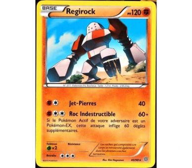 Carte Pokémon Regirock pv 120 - 40/98