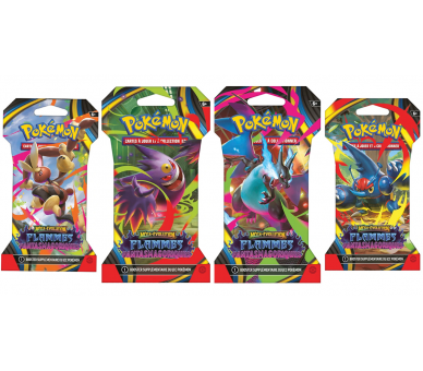 1 Booster Sous Blister – ME02 Méga-Évolution Flammes Fantasmagoriques - FR
