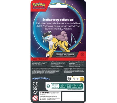 Pack 2 Boosters Blister Janvier 2026 - Raikou
