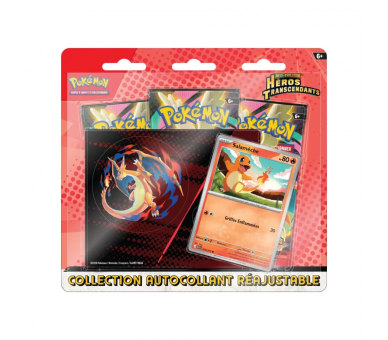 Tech Sticker Pack de 3 boosters – Salamèche – ME2.5 Héros Transcendants