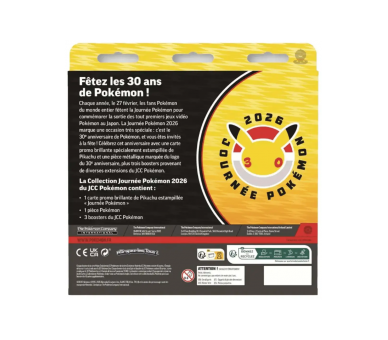 Coffret 30 ans - Journée Pokémon 2026 - Pokemon Day