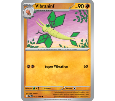 Vibraninf Pv 90 051/094 - Carte Commune Reverse - Méga-Évolution Flammes Fantasmagoriques