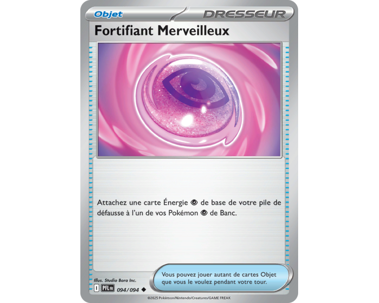 Objet Fortifiant Merveilleux 94/094 - Carte Peu Commune Reverse - Méga-Évolution Flammes Fantasmagoriques