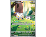 Togedemaru Pv 80 104/094 - Carte Illustration rare Secrète - Méga-Évolution Flammes Fantasmagoriques