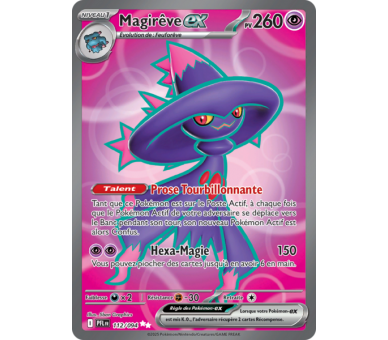 Magirêve-ex Pv 260 112/094 - Carte Ultra Rare Secrète - Méga-Évolution Flammes Fantasmagoriques