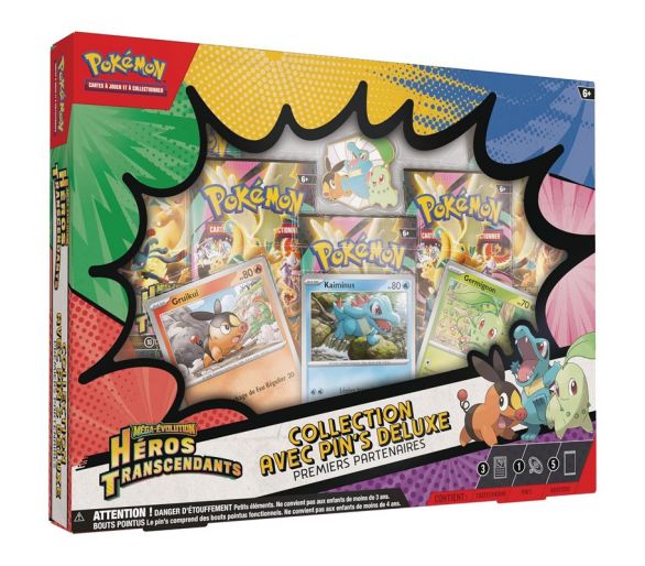 Coffret Deluxe Pin Collection – Héros Transcendants – ME2.5