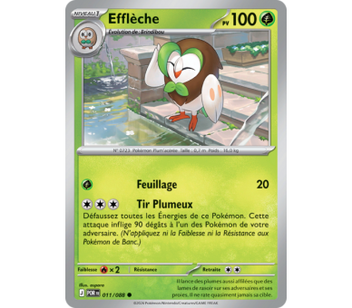 Efflèche Pv 100 011/88 - Carte Commune Reverse - Méga-Évolution Équilibre Parfait