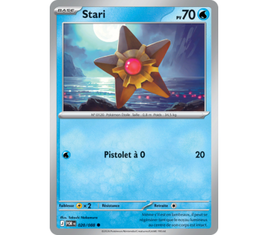 Stari Pv 70 020/88 - Carte Commune Reverse - Méga-Évolution Équilibre Parfait
