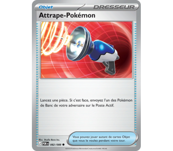 Attrape-Pokémon 82/88 - Carte Commune Reverse - Méga-Évolution Équilibre Parfait