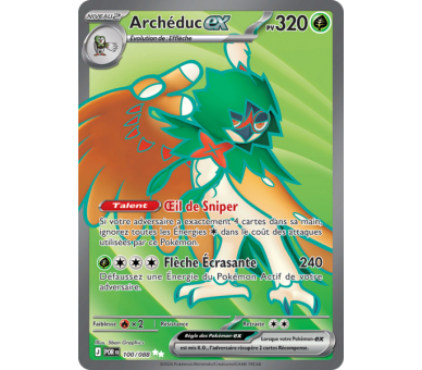 Archéduc-ex Pv 320 100/88 - Carte Ultra Rare Secrète - Méga-Évolution Équilibre Parfait