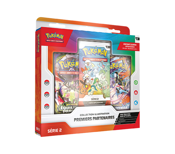 Coffret Pokémon - Collection Illustration Premiers Partenaires - Série 2