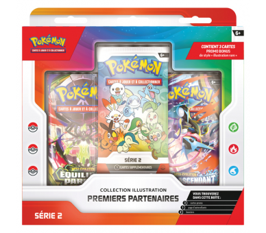 Coffret Pokémon - Collection Illustration Premiers Partenaires - Série 2