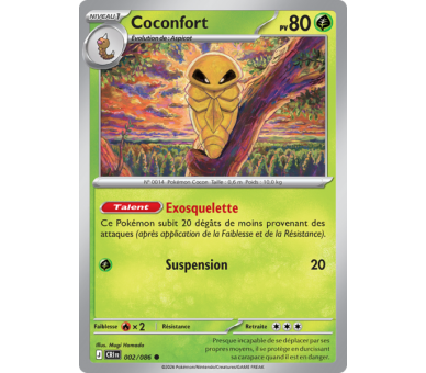 Coconfort Pv 80 002/86 - Carte Commune - Méga-Évolution Chaos Ascendant