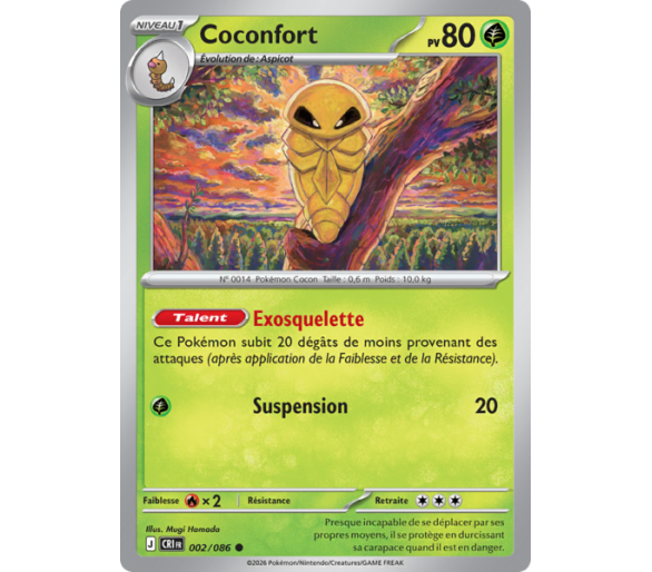 Coconfort Pv 80 002/86 - Carte Commune - Méga-Évolution Chaos Ascendant