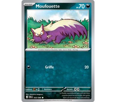 Moufouette Pv 70 053/86 - Carte Commune - Méga-Évolution Chaos Ascendant