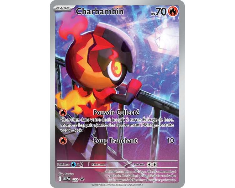 Charbambin Pv 70 - MEPFR 022 - Carte Promotionnnelles - Méga-Évolution