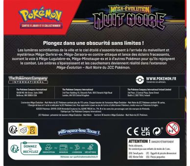 Display 36 Boosters - Méga-Évolution – Nuit Noire - FR