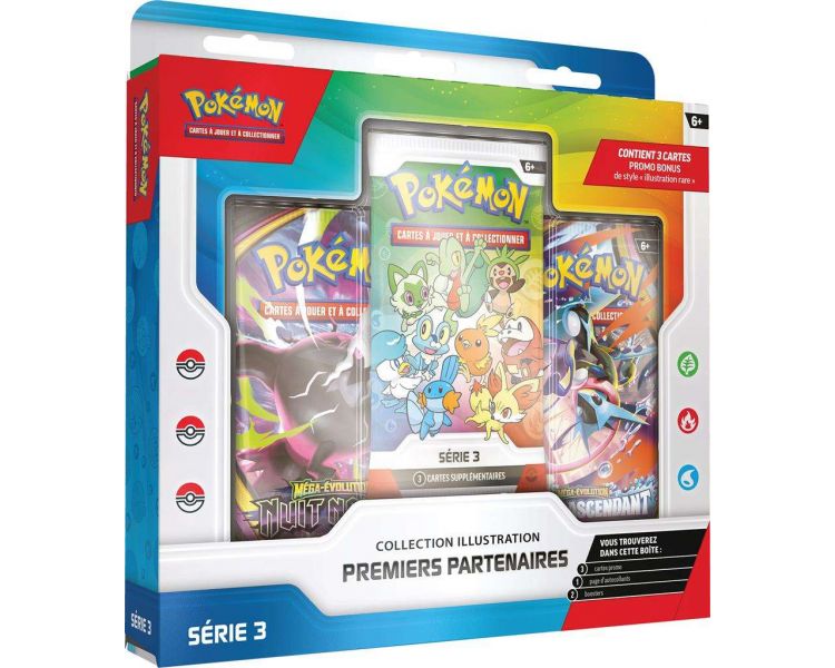Coffret Pokémon - Collection Illustration Premiers Partenaires - Série 3