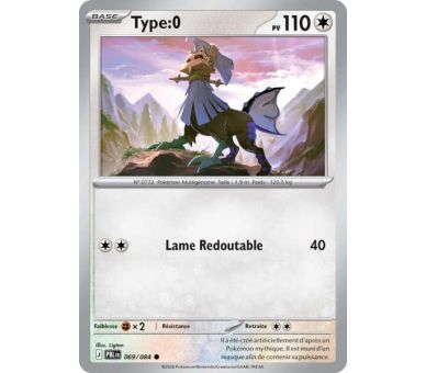 Type:0 Pv 110 069/084 - Carte Commune Reverse - Méga-Évolution Nuit Noire