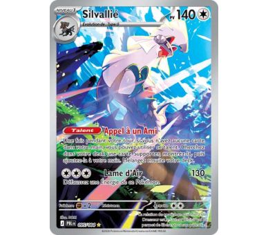 Silvallié Pv 140 095/084 - Carte Illustration Rare - Méga-Évolution Nuit Noire