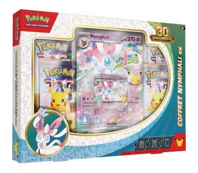 Pokémon 30 ans - Coffret Nymphali-ex 30ème Anniversaire